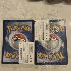 x2 Pikachu At The Museum Pokemon Card Oversize - Natural History Museum - Image 2
