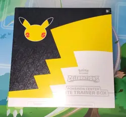 Pokemon TCG Celebrations Pokemon Center ETB Exclusive Factory Sealed New 820650809866 - Image 1