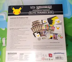 Pokemon TCG Celebrations Pokemon Center ETB Exclusive Factory Sealed New 820650809866 - Image 2