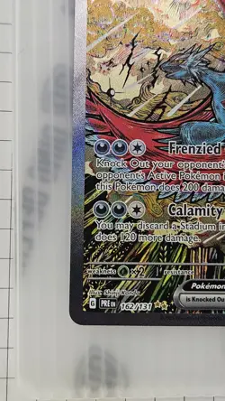Pokemon Card TCG Roaring Moon EX 162/131 Sir Prismatic Evolutions Alt Art NM/M - Image 5