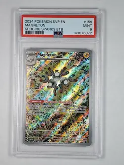 Magneton 159 Promo SV: Surging Sparks ETB Promo Cards PSA 9 English Pokemon - Image 1