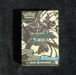 Pokemon TCG Scarlet & Violet Black Bolt Booster Bundle (SEALED) - Image 1