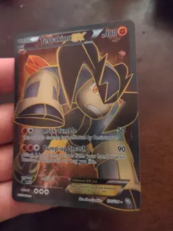 NM Pokemon TCG Dragons Exalted - Terrakion-EX (121/124) Full-Art Ultra Rare - Image 2