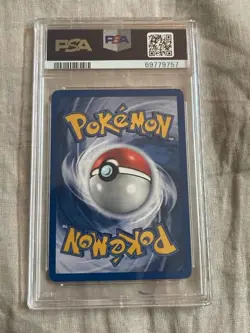 2000 Pokemon Team Rocket Holo Rare Dark Alakazam First Edition 1/82 PSA 8 - Image 2