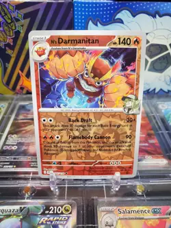 N's Darmanitan 027/159 Reverse Holo Uncommon Pokemon TCG S&V Journey Together - Image 1