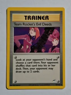 Pokemon - Team Rocket's Evil Deeds - Neo Destiny 103/105 - Uncommon - LP - Image 1