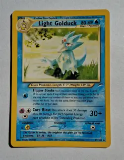 Pokemon - Light Golduck - Neo Destiny 47/105 - Uncommon - LP - Image 1