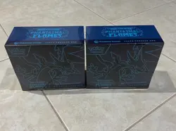 2 Pokemon Phantasmal Flames Pokemon Center Elite Trainer Box ETB SEALED IN HAND - Image 1