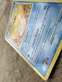 2009 Pokemon TCG Platinum Psyduck Lv.19 HP 60 Regular Non-holo 87/127 MP Crease - Image 4