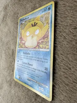 2009 Pokemon TCG Platinum Psyduck Lv.19 HP 60 Regular Non-holo 87/127 MP Crease - Image 5