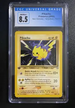 Pikachu 70/111 Neo Genesis 1st Edition 2000 Pokemon - Image 1