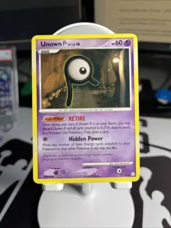 Unown (R) Uncommon Legends Awakened 77/146 LP Pokemon TCG - Image 1