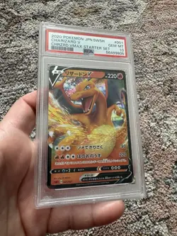 Pokemon Japanese Charizard V 001/021 Vmax Starter Set PSA 10 Gem Mint - Image 3