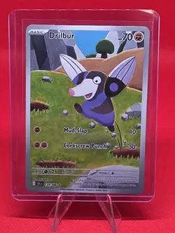 Pokemon TCG Drilbur 124/086 Sv: Black Bolt Holo - Image 1