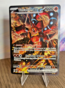 Volcanion ex 182/159 Journey Together Special Illustration Rare Pokemon - Image 1