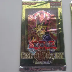 YU-GI-OH! ~ Rise of Destiny 1st Edition 2 Booster Packs factory sealed BOX FRESH - Image 3