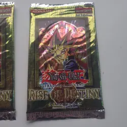 YU-GI-OH! ~ Rise of Destiny 1st Edition 2 Booster Packs factory sealed BOX FRESH - Image 4
