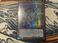 Yugioh Blue-Eyes Chaos MAX Dragon Quarter Secret Rare New Art RA04-EN051 - Image 1