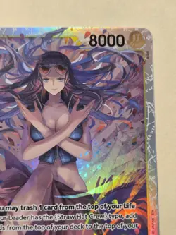 Nico Robin EB03-055 SR Super Rare Extra Booster Heroines One Piece English - Image 2