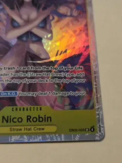 Nico Robin EB03-055 SR Super Rare Extra Booster Heroines One Piece English - Image 5