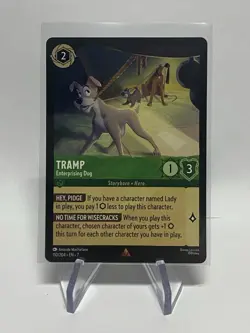 Disney’s Lorcana - Archazia’s Island – Tramp, Enterprising Dog – Rare 110/204 - Image 1