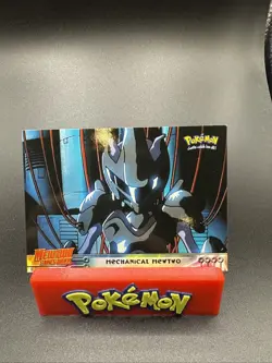 MECHANICAL MEWTWO #6 Topps Pokemon Card Mewtwo Strikes Back Near Mint - Image 1