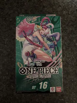 One Piece Card Game ST-16 Uta Green Starter Deck SEALED Bandai - Image 1