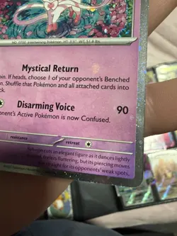 Sylveon - 172 (Cosmos Holo) 172 Sv: Scarlet & Violet Promo Card Massive holo 🩸 - Image 4