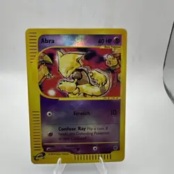 ABRA 93/165 Expedition REVERSE HOLO RH E-Series E-Reader Pokemon TCG card VLP-NM - Image 1