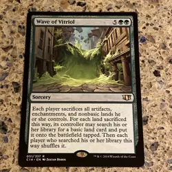 Wave of Vitriol 51 Commander 2014 Regular MTG TCG CARD NM - Image 1