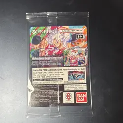One Piece CCG US Voyage Promo Holo Character Card Monkey D Luffy - Image 2