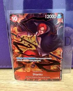 One Piece Card Game Shanks Character P-097 Bandai fest Event Pack Vol 8 PROMO - Image 1