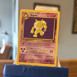 Pokemon Hypno Fossil 23/62 Regular Rare 90 HP Unlimited 1999 TCG Card - Image 1