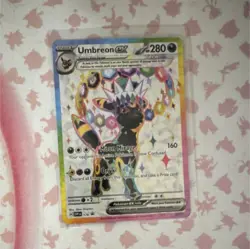 Pokemon Umbreon ex SVP176 Promo Full Art Holo Scarlet & Violet Card 280 HP - Image 1