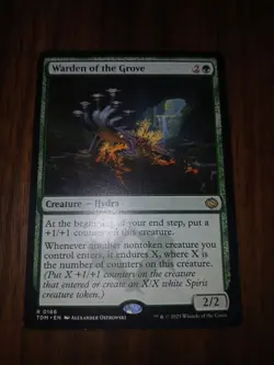 Warden of the Grove [Tarkir: Dragonstorm] Foil Near Mint - Image 1