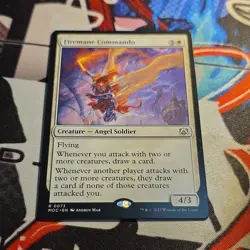 Magic The Gathering Firemane Commando Rare Creature March of the Machine Comman… - Image 1