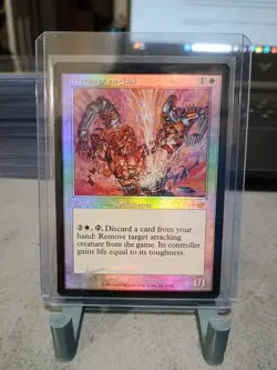 MTG - Nemesis Avenger en-Dal FOIL White Rare 02/143 EX-NM Condition - Image 1