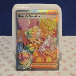 Pokemon Bianca's Devotion Special Illustration Rare Full Art Holo 209/162 SV05 - Image 1