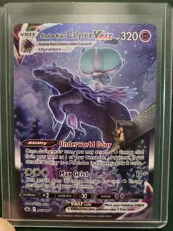Pokemon TCG - Shadow Rider Calyrex Vmax 205/198 Secret Rare - Chilling Reign - Image 1