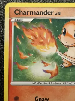 2007 Pokemon Secret Wonders Charmander Lv.8 82/132 Common - Image 2