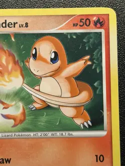 2007 Pokemon Secret Wonders Charmander Lv.8 82/132 Common - Image 3