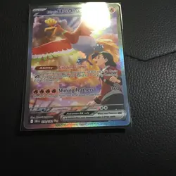 Pokemon Ethan's Ho-Oh EX 230/182 Sv10 Destined Rivals Holo Illustration Rare - Image 2