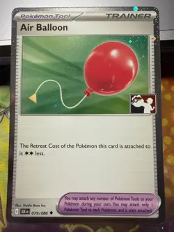 Air Balloon 079/086 Cosmos Holo Pokemon Play! Prize Pack Play Stamp Series 8 - Image 1