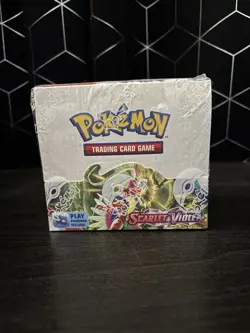 Pokemon TCG - Scarlet and Violet Base Set Booster Box - Small Rip See Picture - Image 1