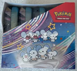 Pokemon TCG Paldean Fates Mini Tin (10) Display Case FACTORY SEALED BOX - Image 4