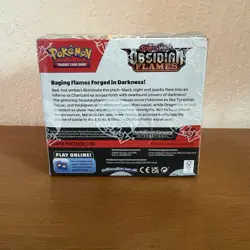 Pokemon TCG Obsidian Flames Booster Box Factory Sealed English SV03 - Image 2