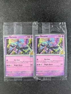 2025 Pokemon XERNEAS #064/132 Mega Evolution Asia Promo Rare English Lots (C) - Image 1