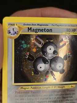 Magneton 10/64 🔥 Pokemon Neo Revelation Unlimited Holo Rare MP - Image 5