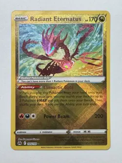 Pokemon TCG - Radiant Eternatus - Crown Zenith 105/159 Holo Radiant Rare Holo - Image 1