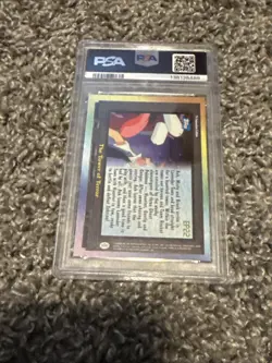 2000 Topps Pokemon TV #EP22 The Tower of Terror Gengar Series 2 PSA 8 NM-MT - Image 4